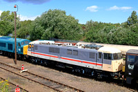 Class 82 No 82008 at Barrow Hill seen on 16.7.23