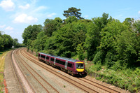 EMR Class 170 No 170530 passes Barrow upon Soar, MML on 15.6.23 with 2L62 1041 Grimsby Town to Leicester service