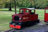 Audley End Miniature Railway 10 ¼ inch guage seen is 0-4-0+0-4-0DH No AER 691 'Henrietta Jane' out of service on 21.9.23