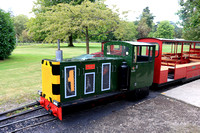 Audley End Miniature Railway 10 ¼ inch guage 0-6-0PM No D682 'Robin' at Audley End station on 21.9.23 in between duties