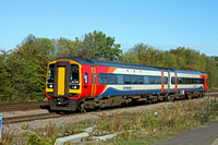 EMT 158785 at Syston heading towards Leicester on 19.10.11 with 0726 Lincoln Central - Leicester service